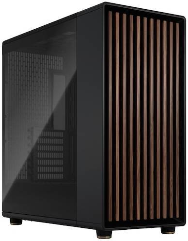 Fractal North XL Charcoal Black TG Dark datorchassi, bild 4