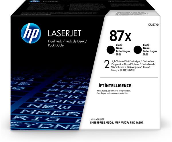 HP 87X Svart, 18000 sid, 2-pack, bild 3