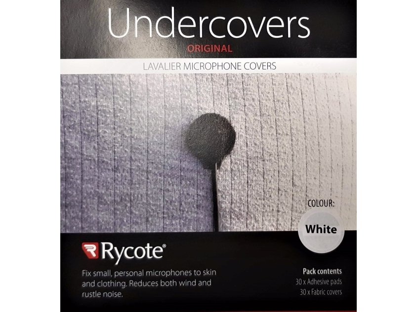 Rycote Undercovers Original White 30-Pack
