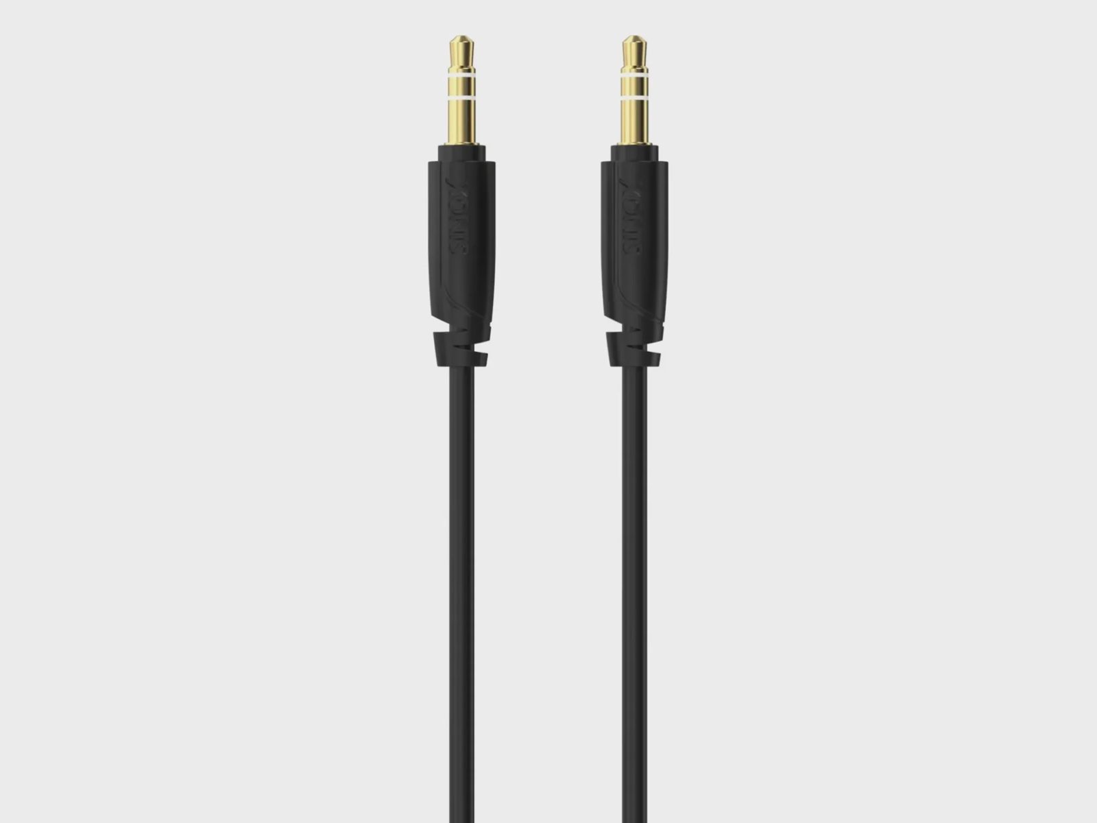 Sinox SXA06105, 3,5mm, Hankontakt, 3,5mm, Hankontakt, 5 m, Svart