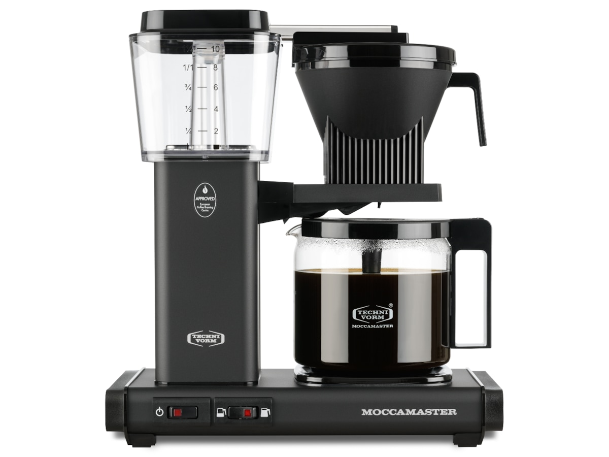 Moccamaster Optio kaffebryggare, Matte Black