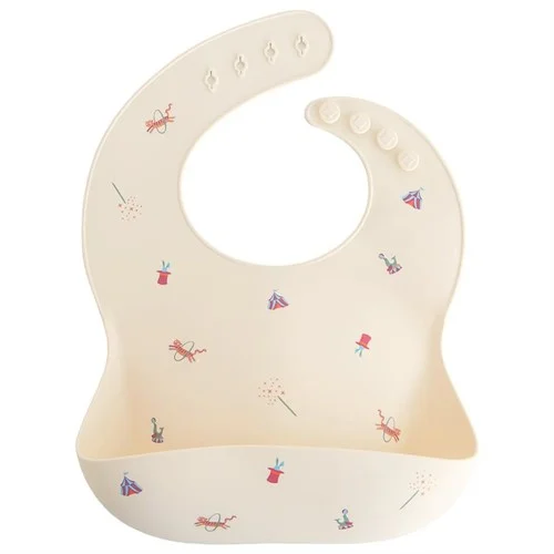 Mushie - Silicone Bib - Circus