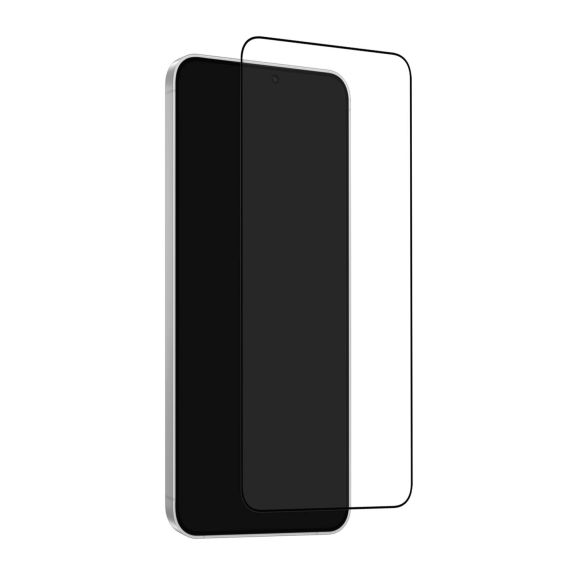 Puro Frame Härdat glas med svart ram för Samsung Galaxy S25 / S24, bild 3