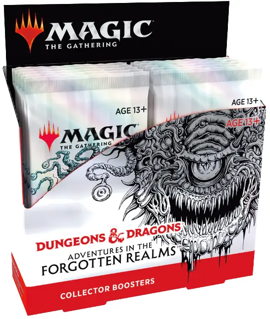 Magic The Gathering Adventures in the Forgotten Realms Collector Booster Display (12 boosters)