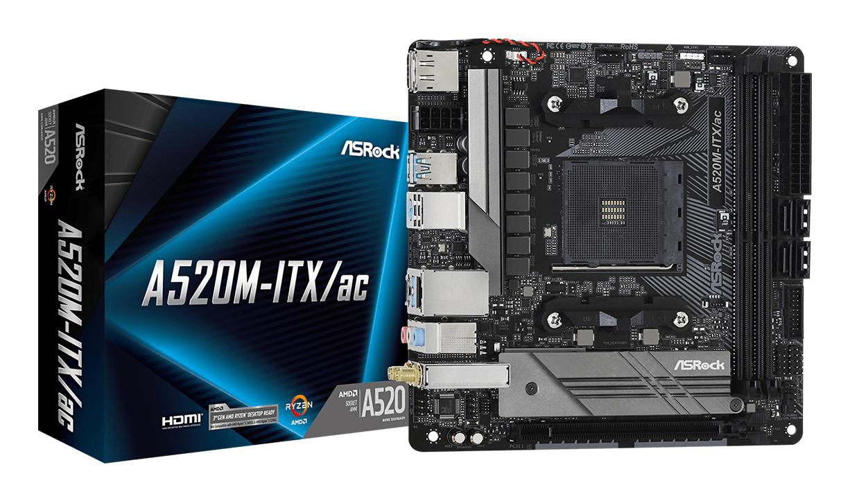 ASRock A520M-ITX/ac, bild 4