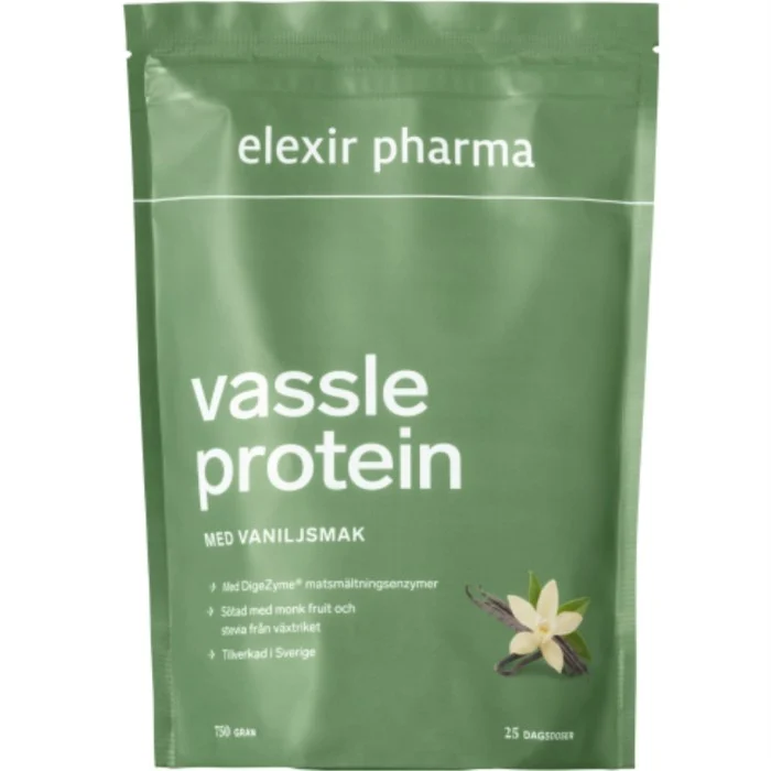 Elexir Pharma Vassleprotein Vanilj 750 g