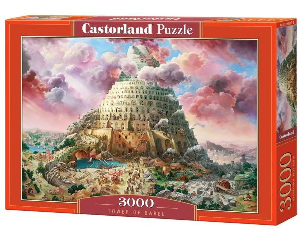 Pussel 3000 Tornet i Babel CASTOR