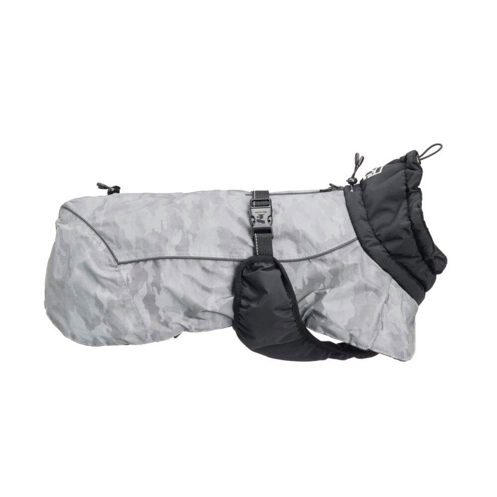 Feel Active Reflective Parka Regnjacka till Hund Grå 50