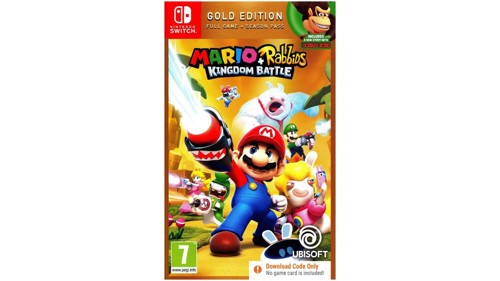 Mario + Rabbids Kingdom (Gold Edition) (Code in a Box) - Nintendo Switch - Äventyr, bild 3