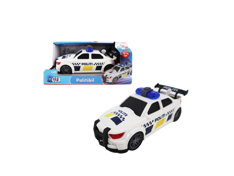 Impulse Toys polisbil med ljus och ljud 19 cm