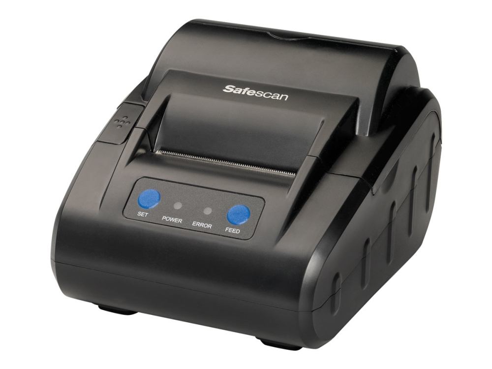 Safescan TP-230 - Etikettskrivare - termisk linje - 203 dpi - upp till 60 mm/sek - USB, seriell - svart
