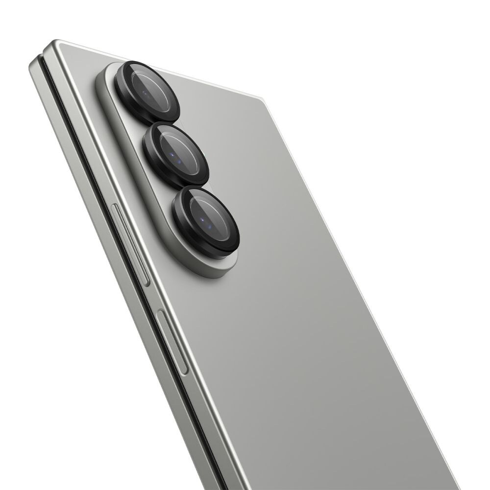 Spigen Optik Pro HD Glas.TR EZ Fit 2-pack kameraskydd för Samsung Galaxy Z Fold 7 - Svart, bild 3