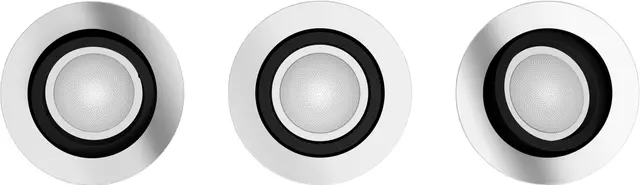 Philips Hue Milliskin infälld trippel spotlight 3x4.2W GU10