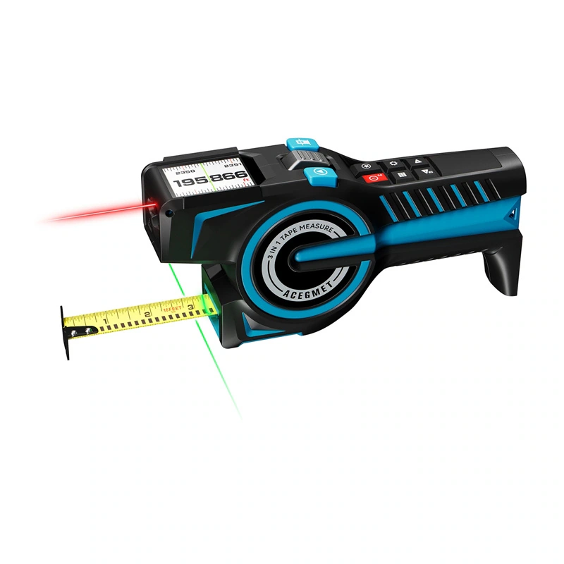 Mileseey DTX 10 laseravståndsmätare med ett 100-meters måttband