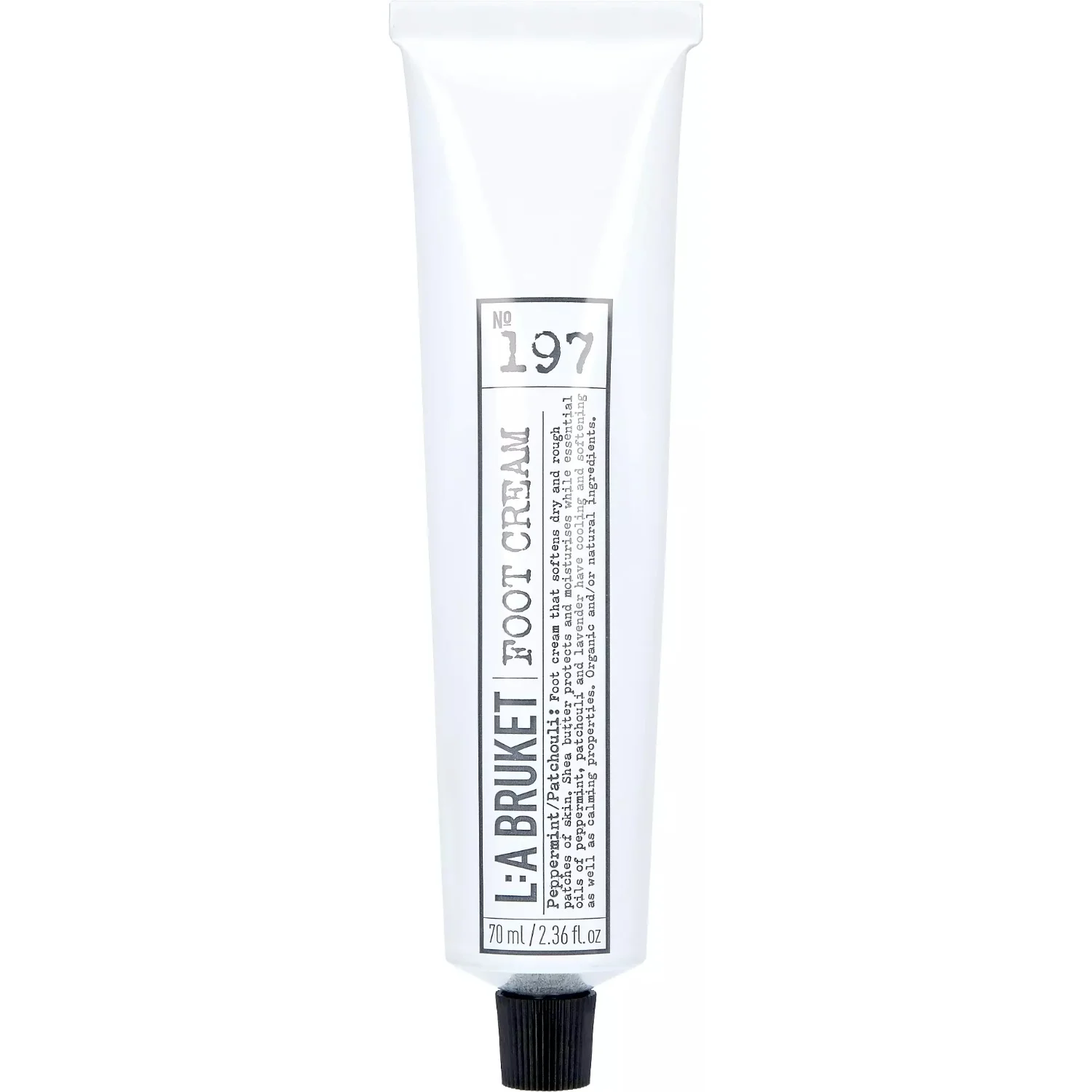 L:a Bruket 198 Fotcrème Patchouli/Peppermint CosN 70 ml