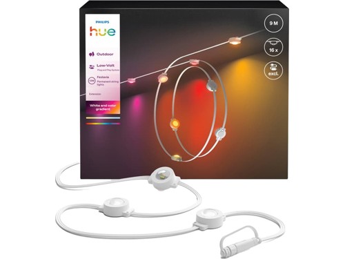Philips Hue Festavia förlängningsljusslinga 9 m, vit, bild 2