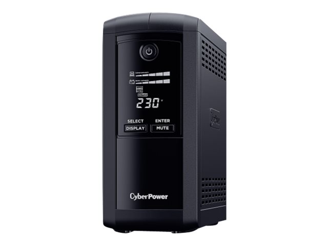 CyberPower Value Pro VP700ELCD UPS 700 VA 390 W linjeinteraktiv 4 AC-uttag