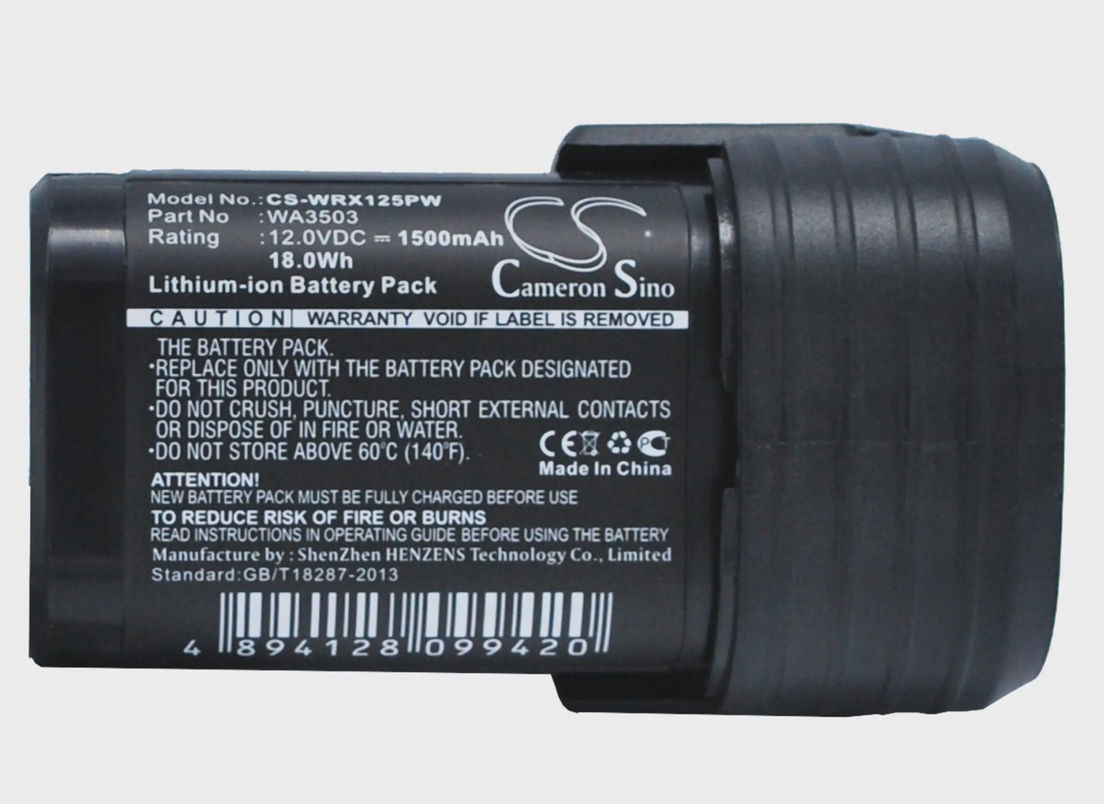 Batteri till Elverktyg för Worx WX125.3, WX125.3 D-Lite, WU288 m.fl.