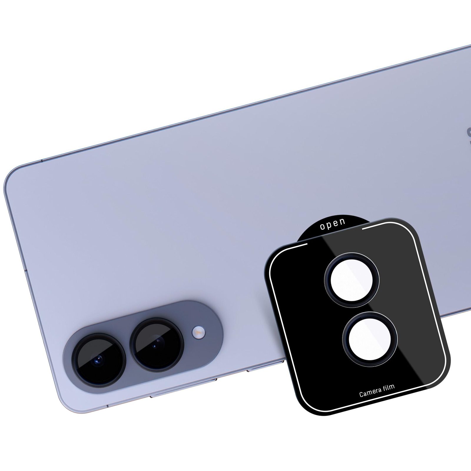 3mk Lens Protection Pro kameraglas för Samsung Galaxy S25 Edge – Svart, bild 5