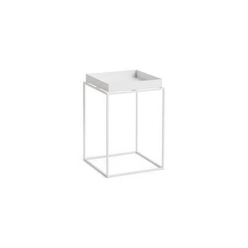 HAY - Tray Bord - Small High - 30x30x44 cm - Vit