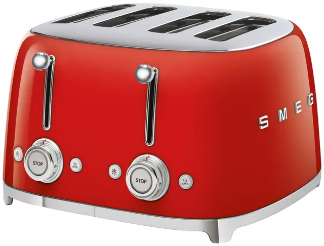 Smeg 50’s Style brödrost TSF03RDEU (röd)