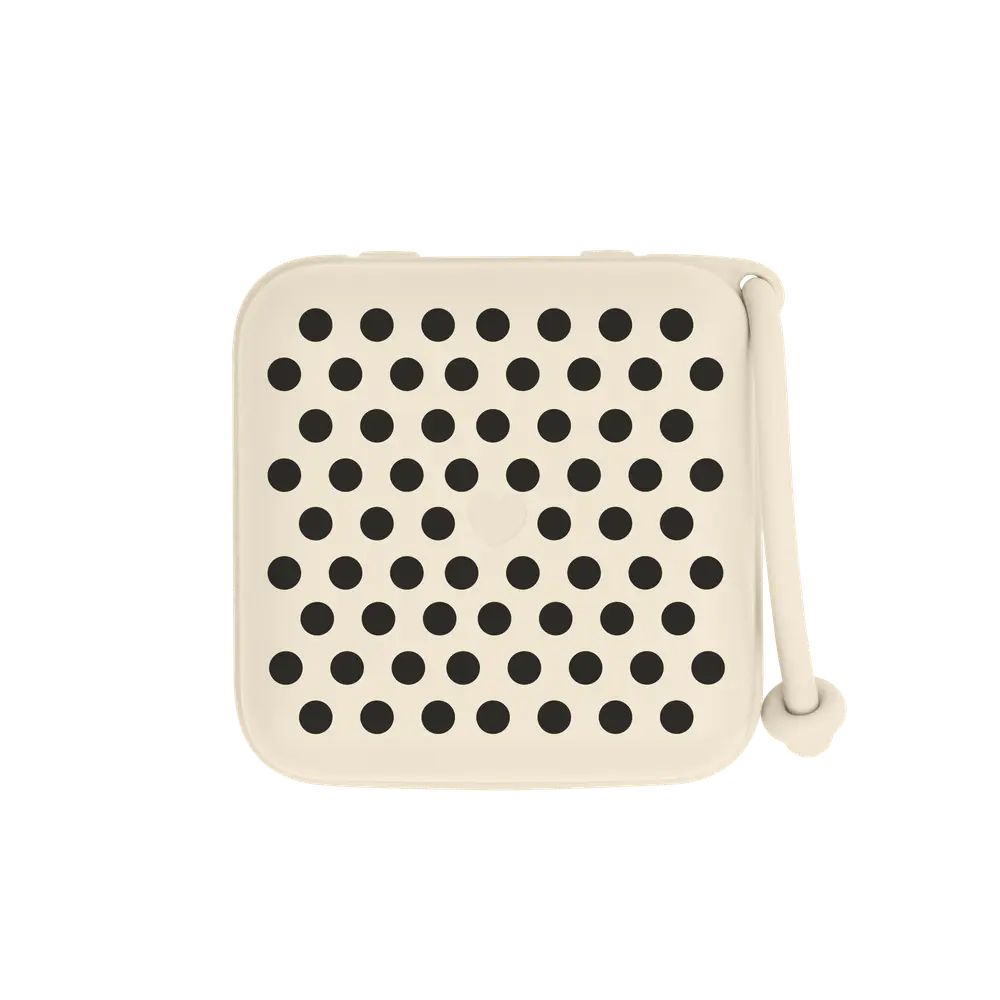 BIBS Studio Pacifier Box, Polka Ivory Black, bild 2