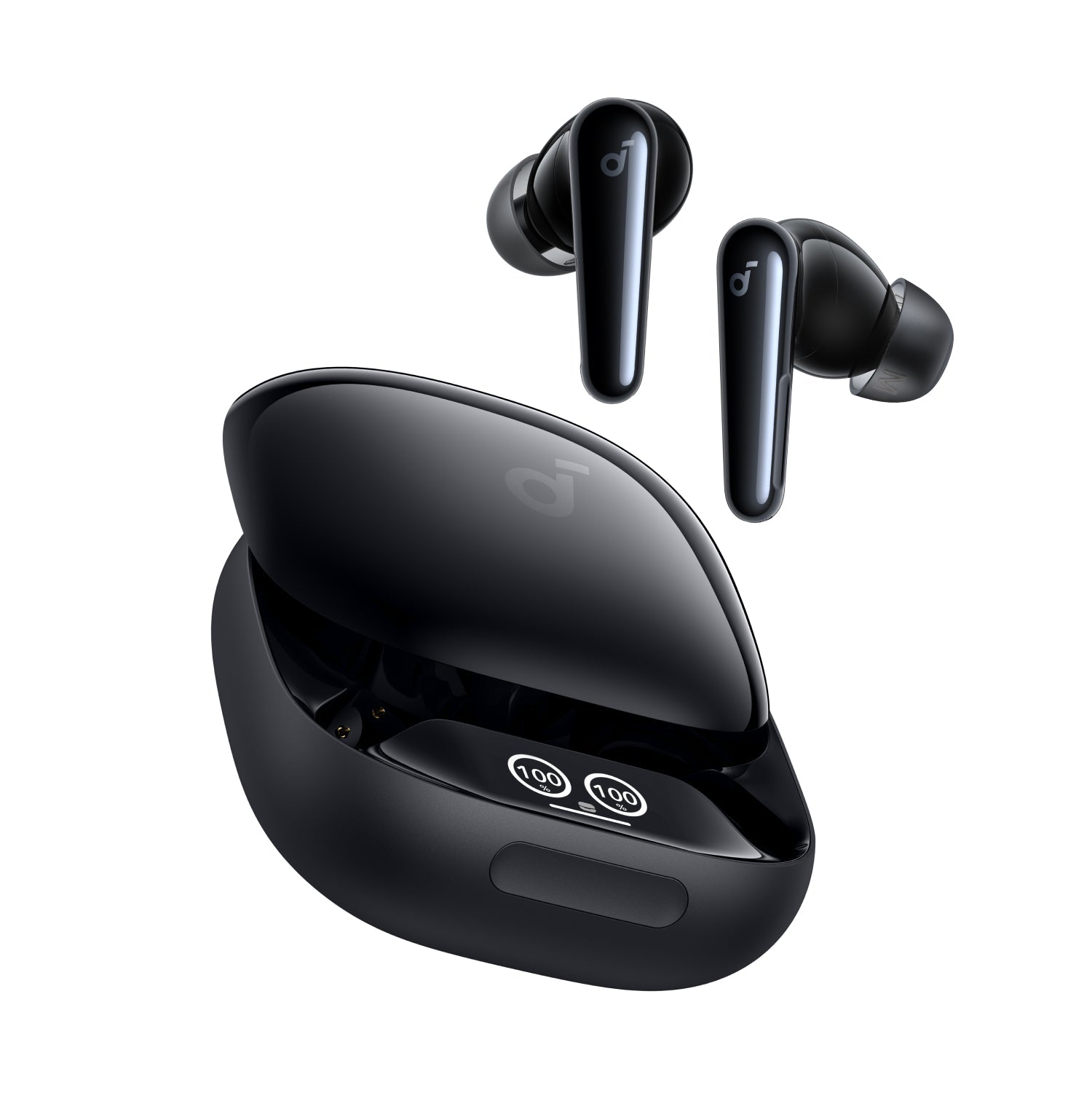 Soundcore Liberty 4 Pro True Wireless in ear-hörlurar (svarta)