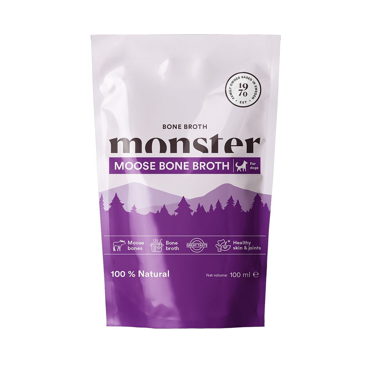 Monster Bone Broth Moose 100ml