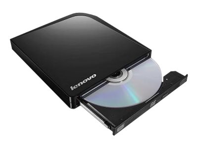 Lenovo USB Portable DVD Burner - Diskenhet - DVD±RW (±R DL) / DVD-RAM - 8x8x5x - USB 2.0 - extern
