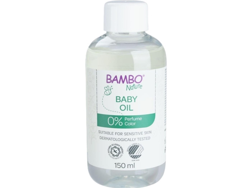 Bambo Nature Babyolja 150 ml, bild 2