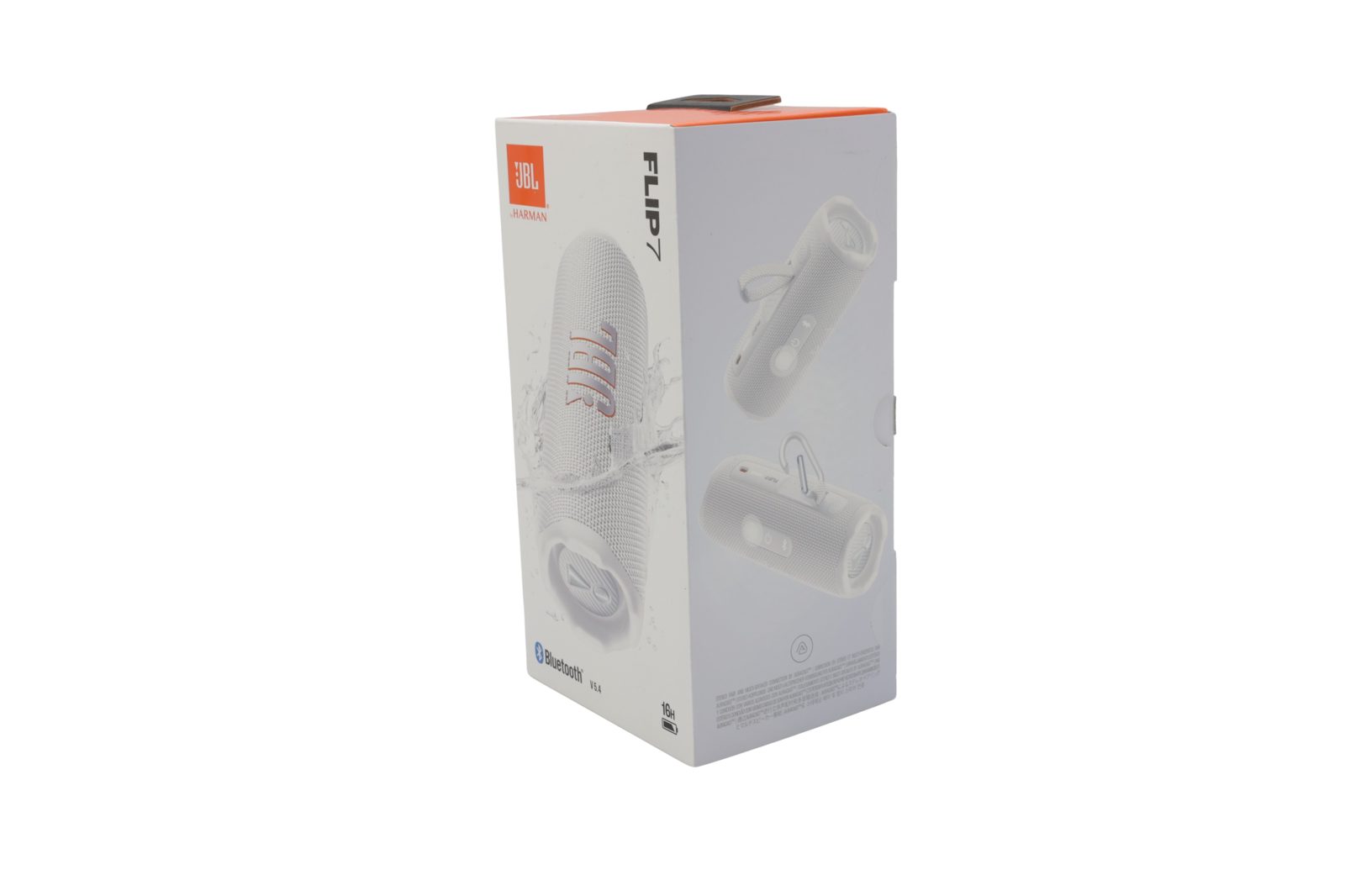 JBL Flip 7 Bluetooth-högtalare, vit, bild 2