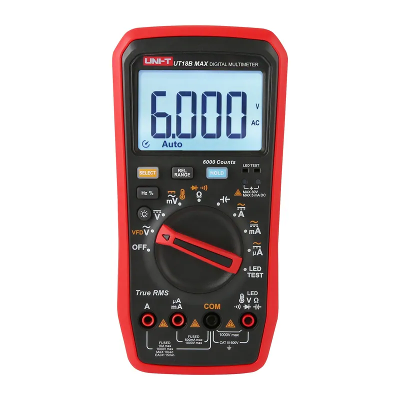 Uni-T True RMS UT18B MAX digital multimeter