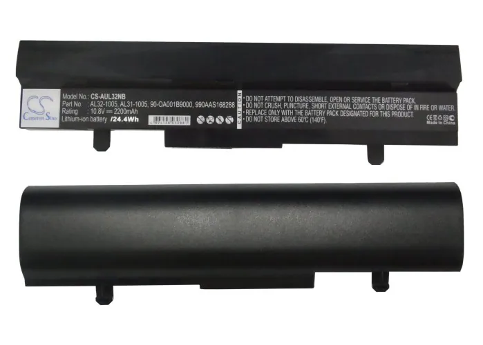 Batteri till Notebook, Bärbar dator för Asus Eee PC 1005HA, Eee PC 1005HA-BLK140X m.fl., bild 3