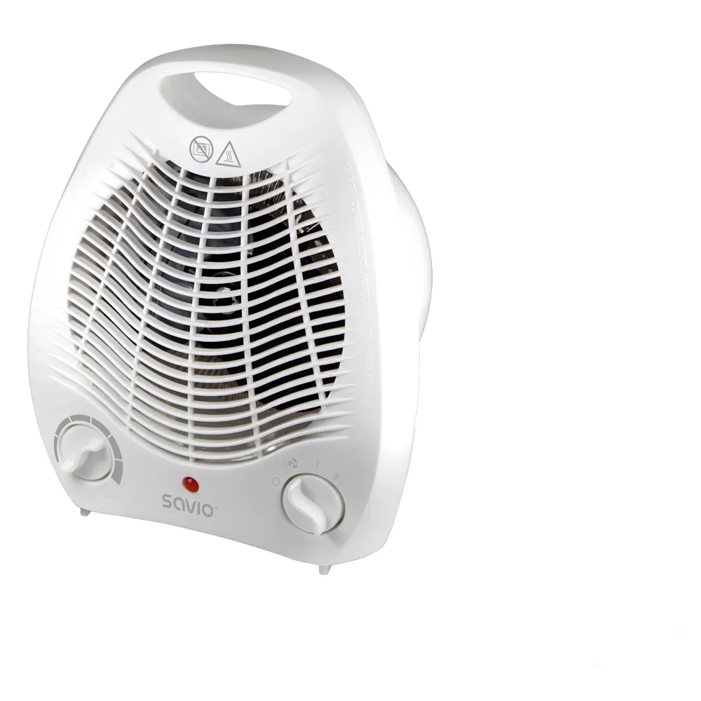 Savio AD-02 W, Elektrisk värmefläkt, 1,5 m, Vit, Vit, 220 - 240 V, 50 hz