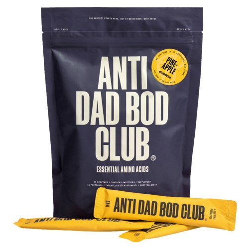AntiDadBodClub EAA, Pineapple, 15-pack