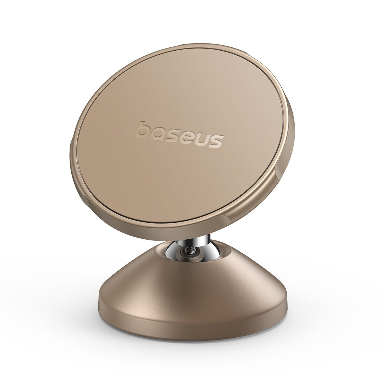 Baseus GoTrip DC1 magnethållare, kompatibel med MagSafe, för vindrutan och instrumentbrädan – guld, bild 5