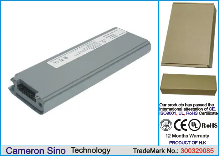 Batteri till Laptop, Bärbar dator för Fujitsu FMV-BIBLO LOOX T50H m.fl.