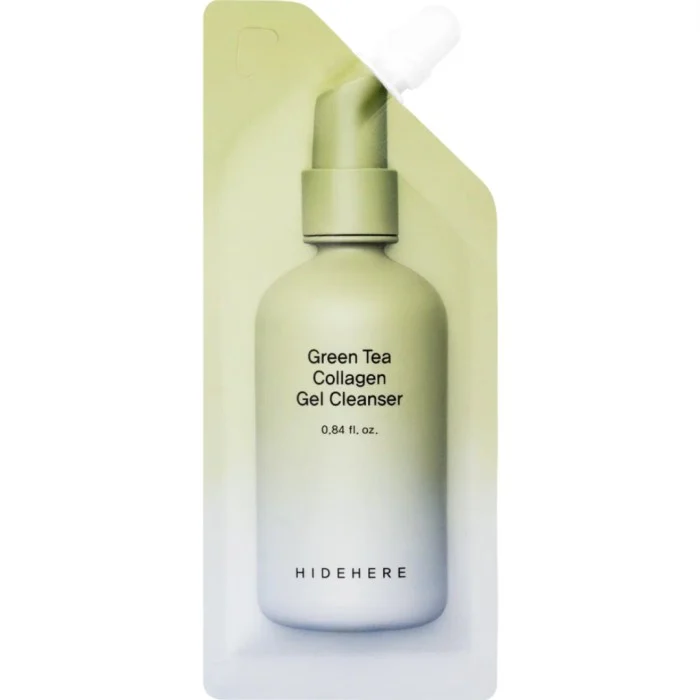 Hidehere Green Tea Collagen Gel Cleanser 25 ml 25 ml