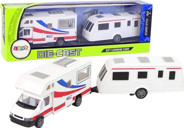 LeanToys fordonspaket husvagn släp husbils-camping metalldelar