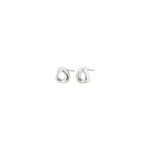 PILGRIM - Free Earrings - Silver-Plated - 8mm