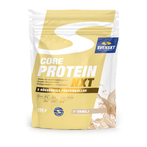 Core Protein NXT, Vanilj, 900 g