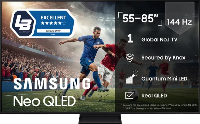 Samsung 75" QN70F Neo QLED 4K Edge Mini LED Smart TV (2025)