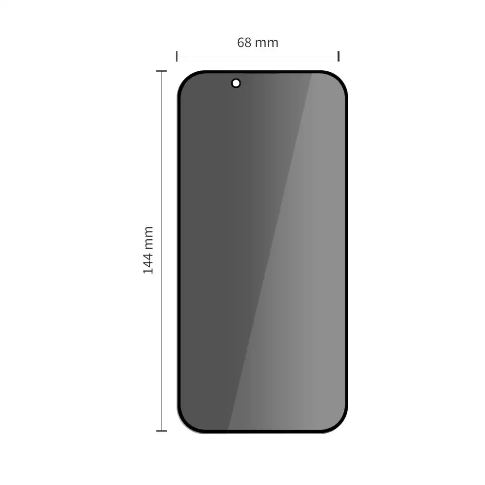 Tech-Protect Quick Set Spy+ Privacy Glass 2-pack för iPhone 13 / 13 Pro / 14 / 16e, bild 2