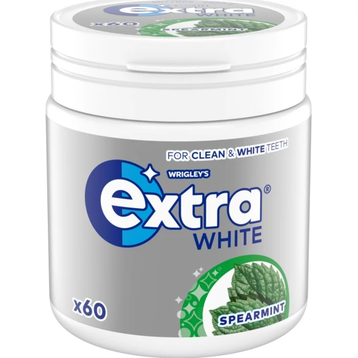 EXTRA White Spearmint burk 60 st