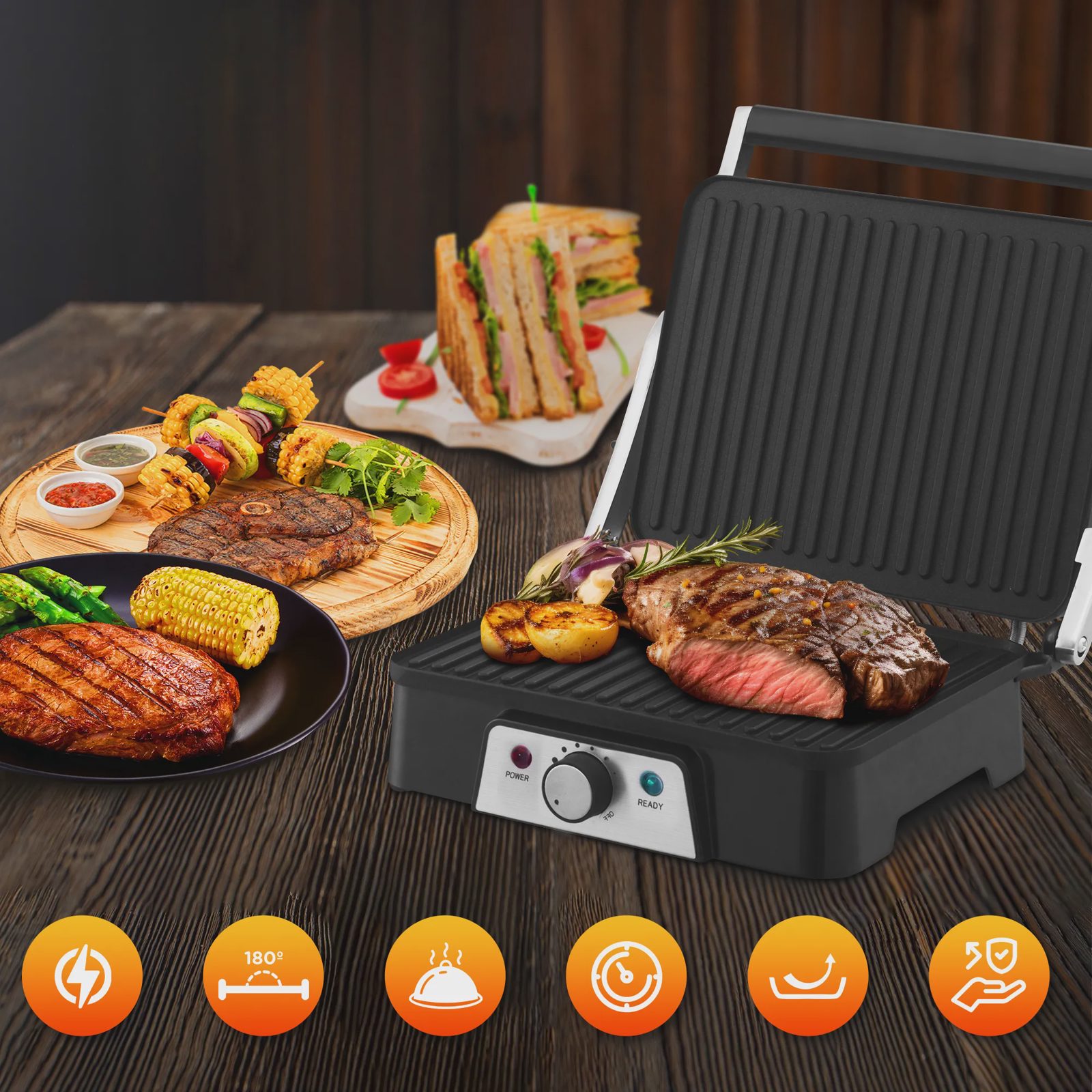 Extralink SMART LIFE ELECTRIC GRILL SJ-36