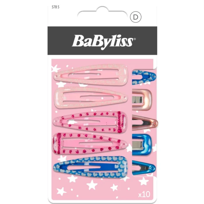 BaByliss Paris Accessories 794578 Hårklämmor Kids 10 St