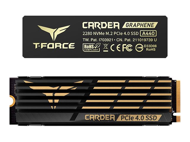 Team Group T-FORCE CARDEA A440 SSD 2 TB M.2 2280 PCIe 4.0 x4 NVMe