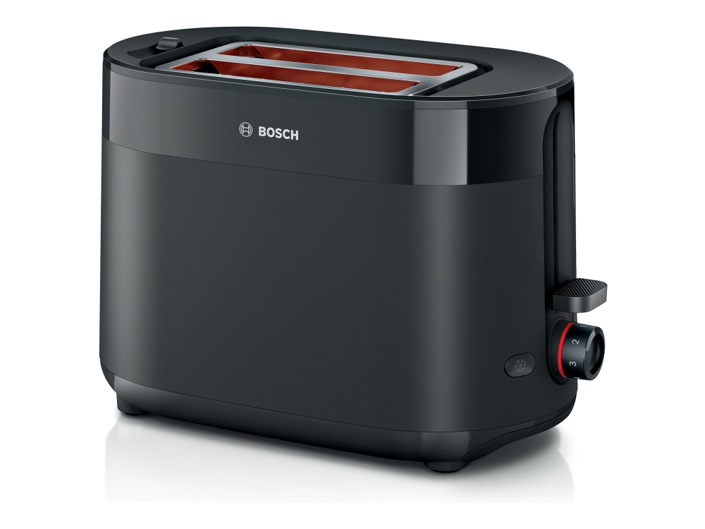 Bosch MyMoment TAT2M123 - Brödrost - 2 skiva - 2 Kortplatser - svart