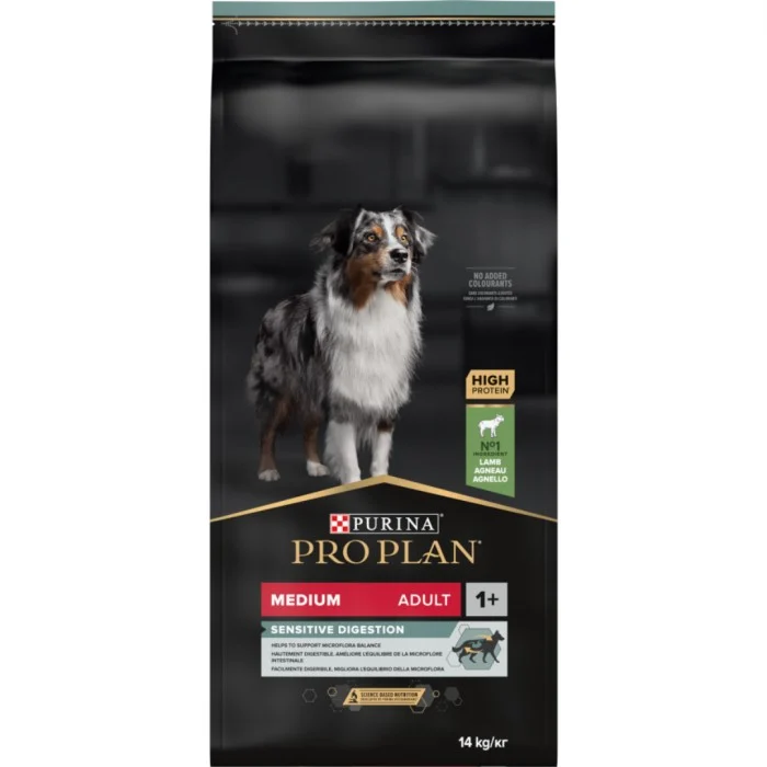 Purina Pro Plan Hund Medium Adult Sensitive Digestion OptiDigest 14 kg