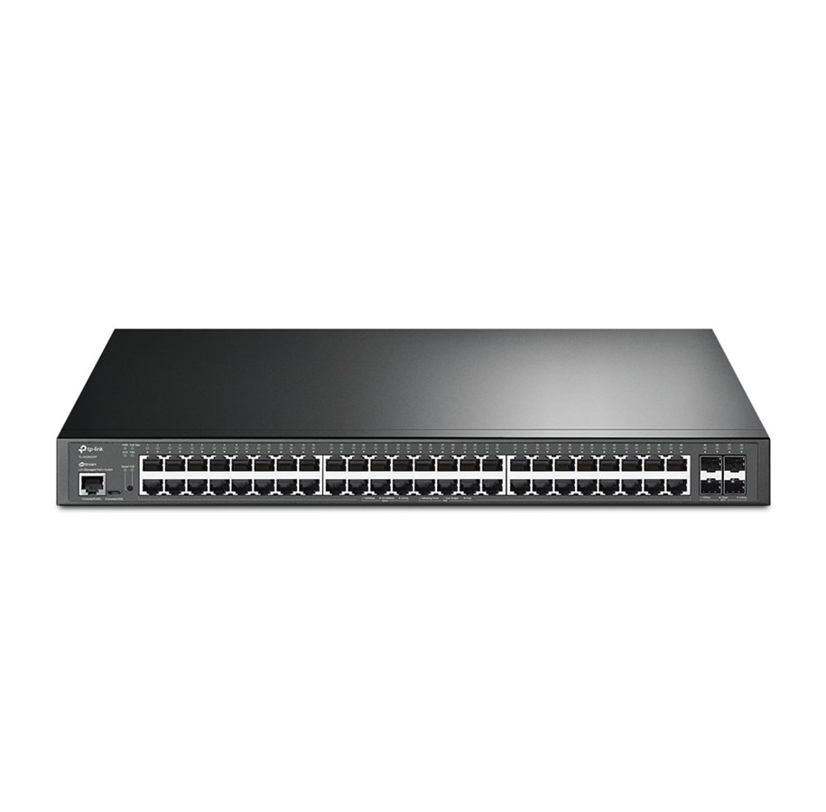 TP-Link TL-SG3452XP JetStream 48-Port Gigabit and 4-Port 10GE SFP+ L2+ Managed Switch med 48-Port PoE+, bild 2